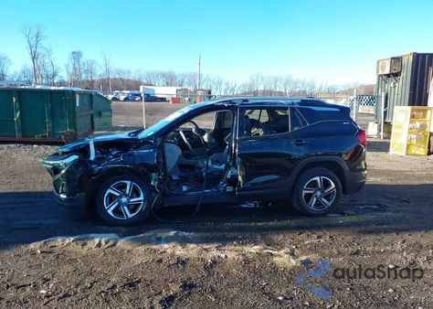 2020 GMC Terrain Awd Slt z USA, uszkodzony, nr VIN 3GKALVEV2LL147221